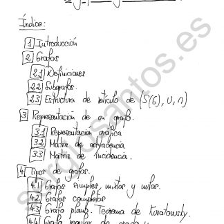 Tema 2: Fundamentos y aplicaciones de la teoría de grafos. Diagramas en árbol