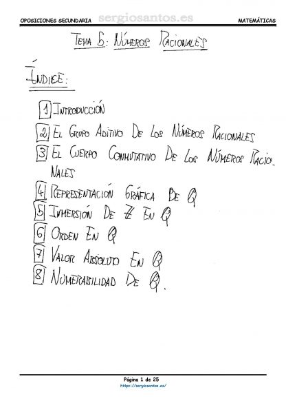 Tema 5: Números racionales