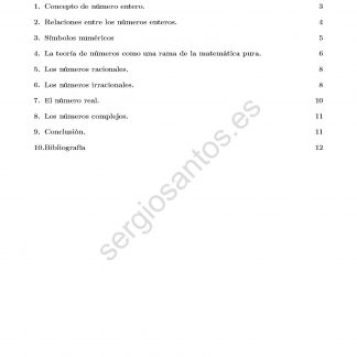 Tema 10: Sucesivas ampliaciones del concepto de número. Evolución histórica y problemas que resuelve cada una.